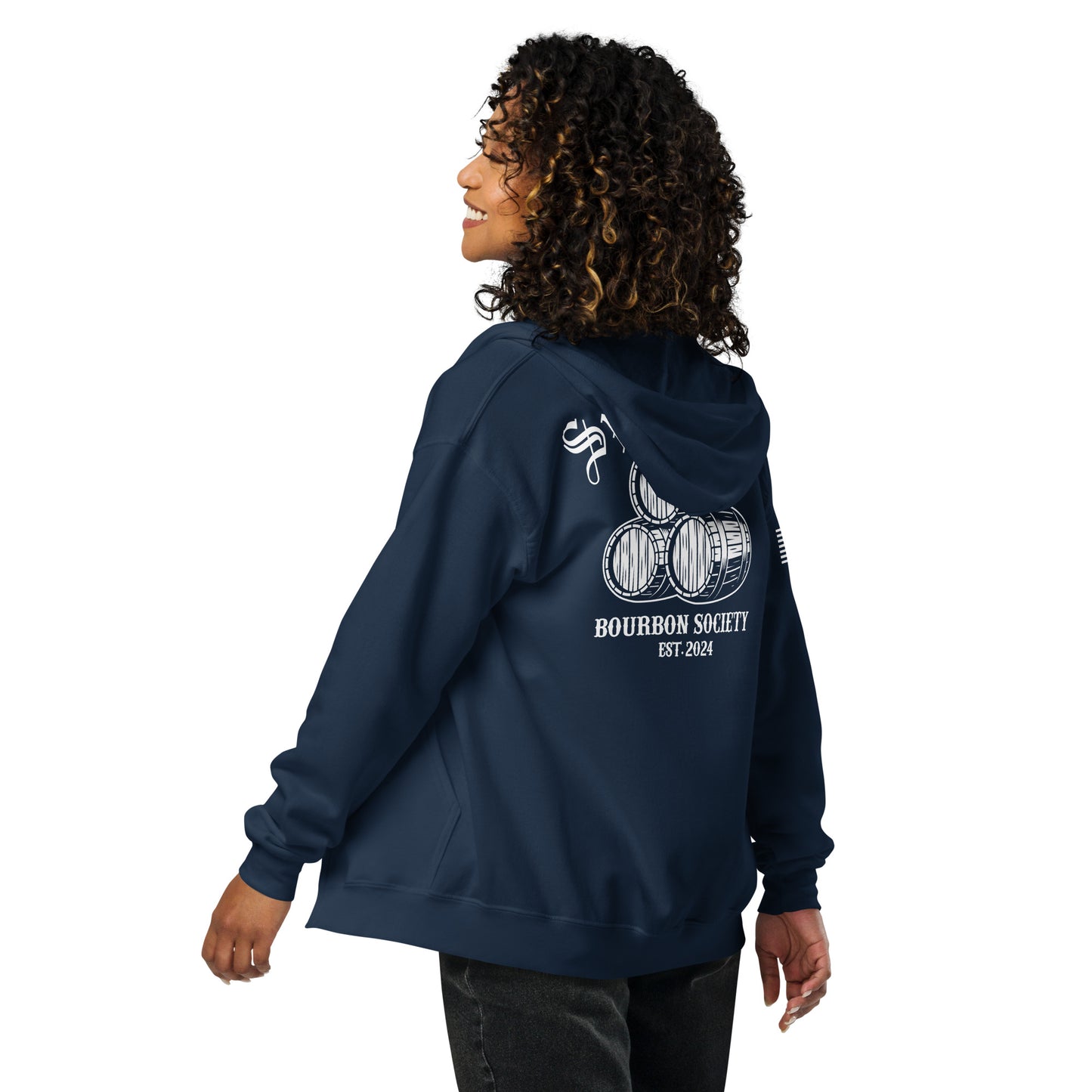 Spring Hill Bourbon Society Zip Hoodie